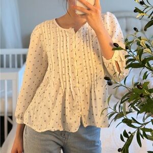 Levi’s ‘Gina’ Linen Blend Blouse – Size S